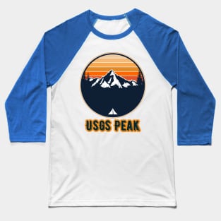 USGS Peak Baseball T-Shirt